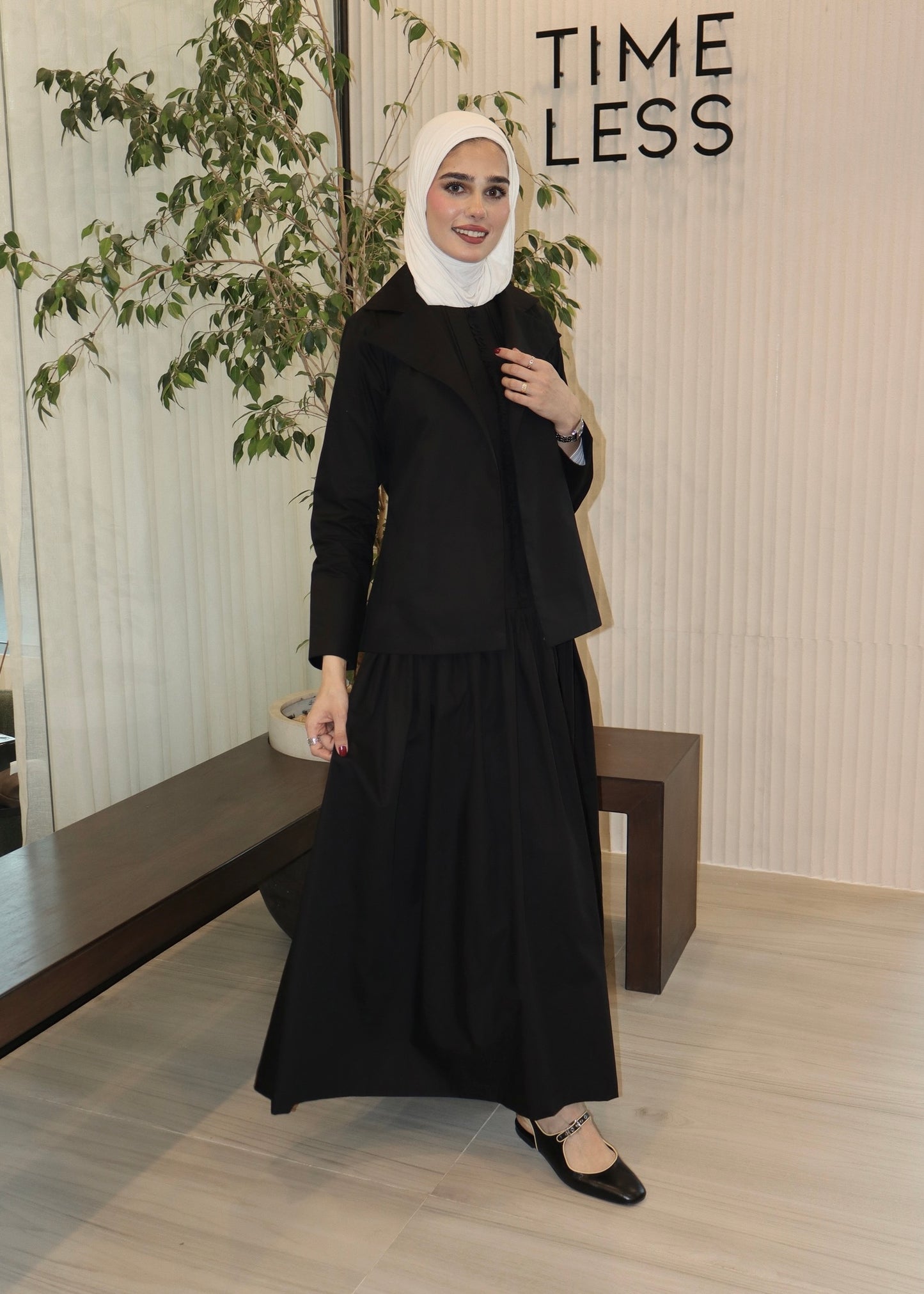Rich black set - Timeless Boutique