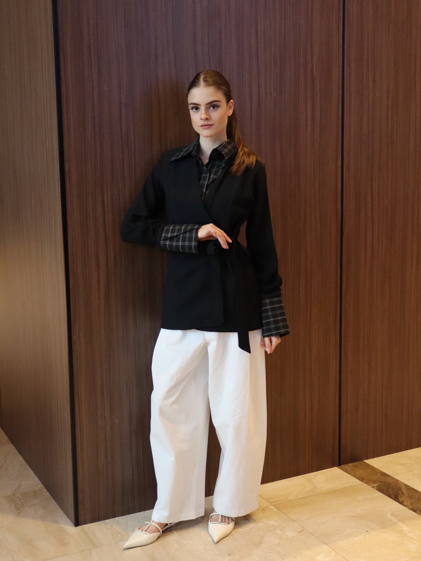 Black Checkered - Timeless Boutique