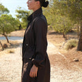 Burnt brown coverup - Timeless Boutique