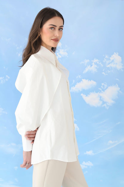 The white shirt