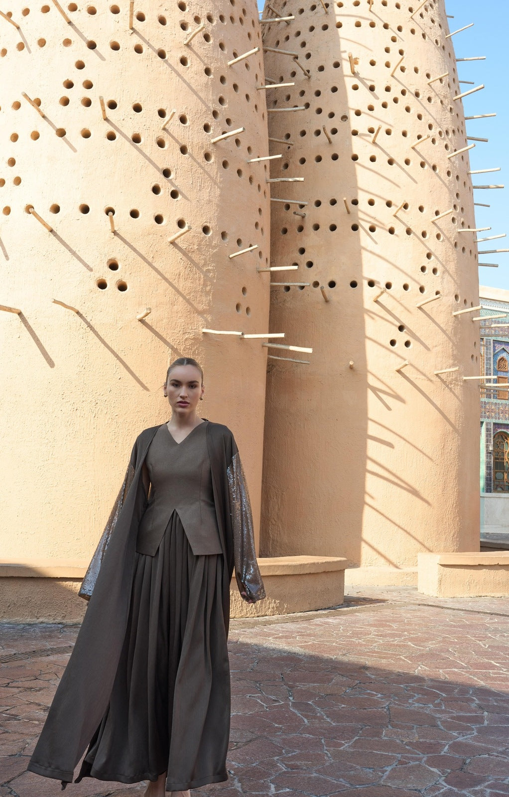 Macchiato kaftan