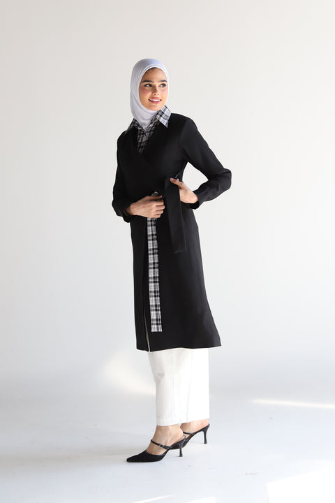 Noir blazer