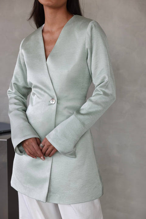Soft Mint Blazer