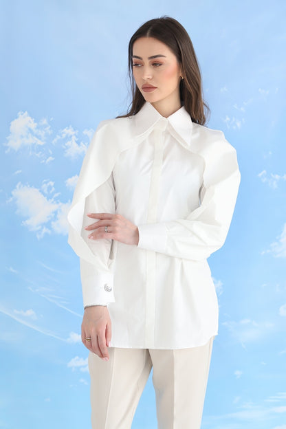 The white shirt