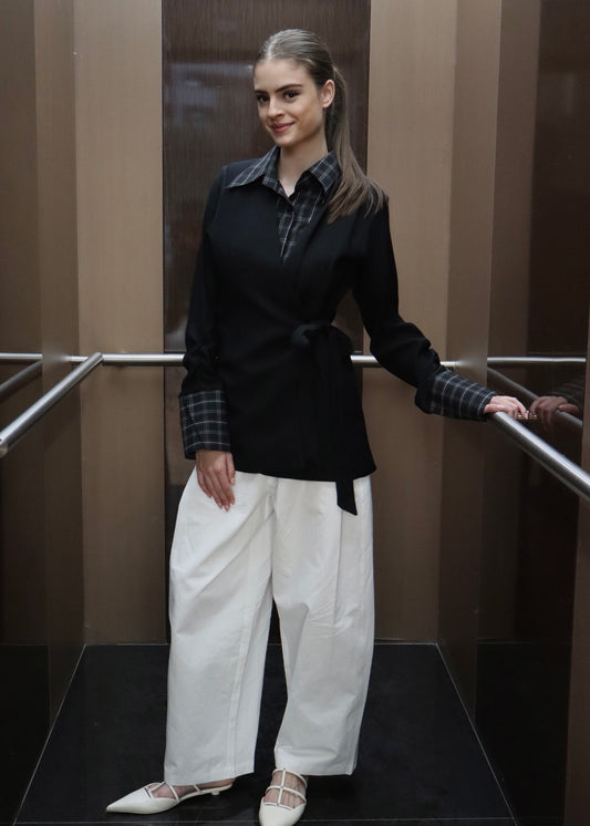 Black Checkered - Timeless Boutique