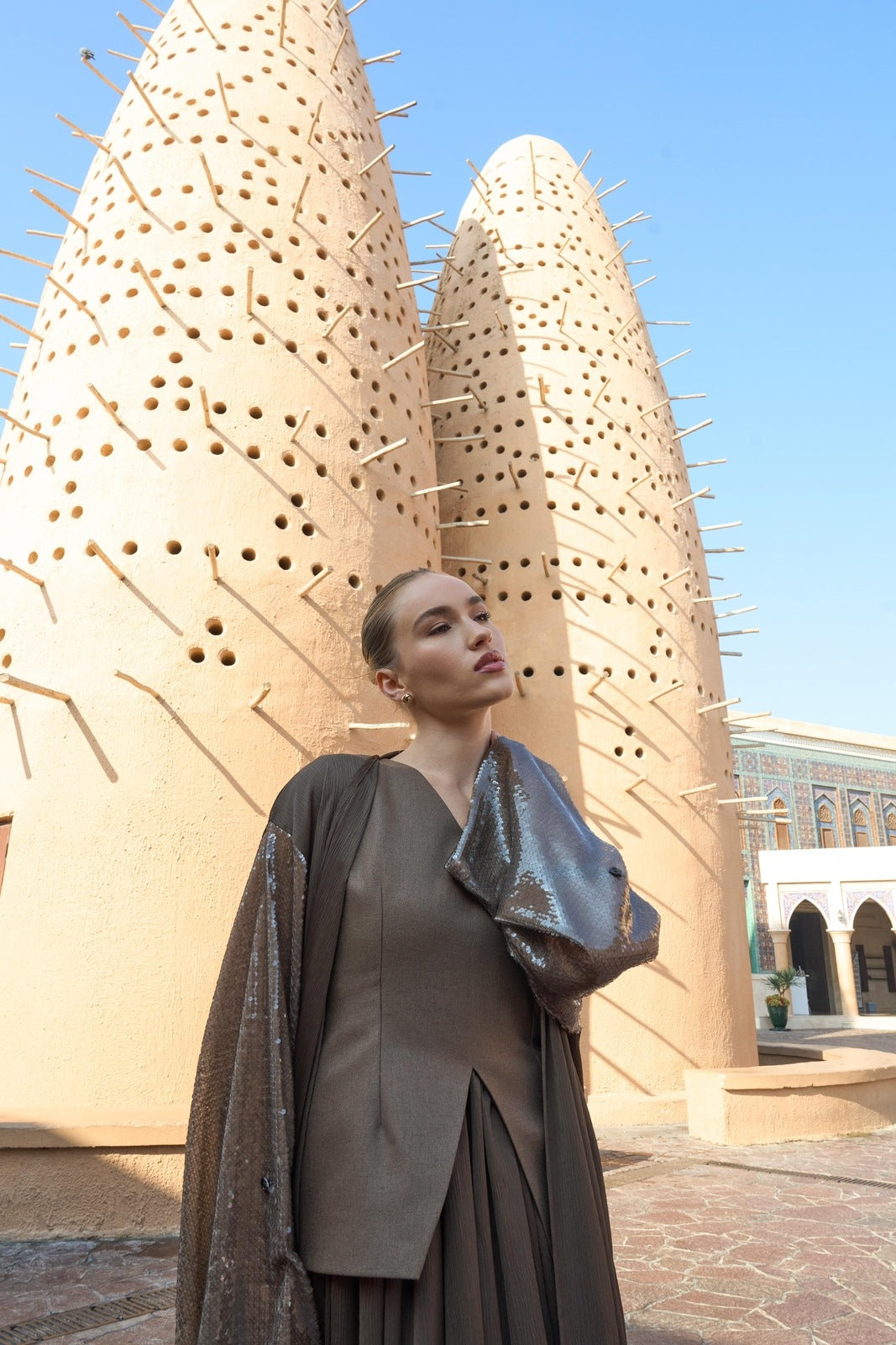 Macchiato kaftan