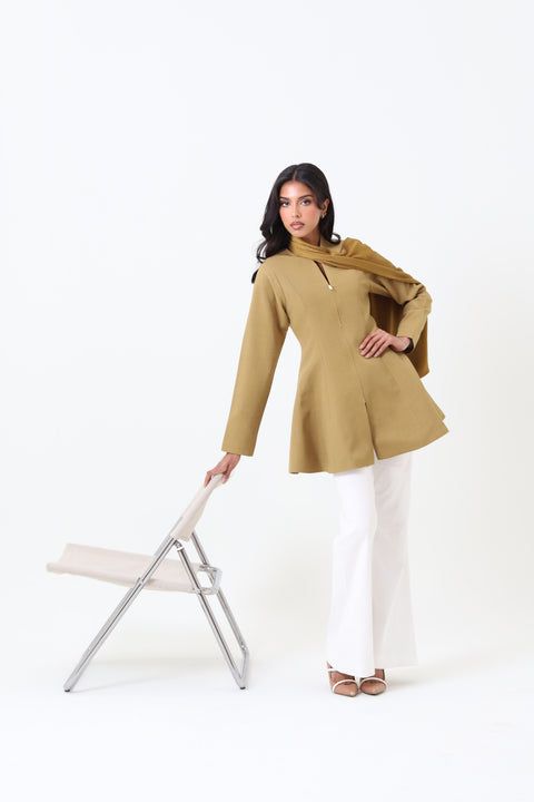 Sunlit Gold blazer