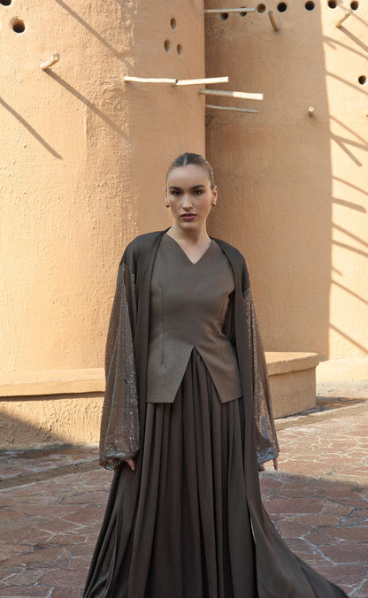 Macchiato kaftan