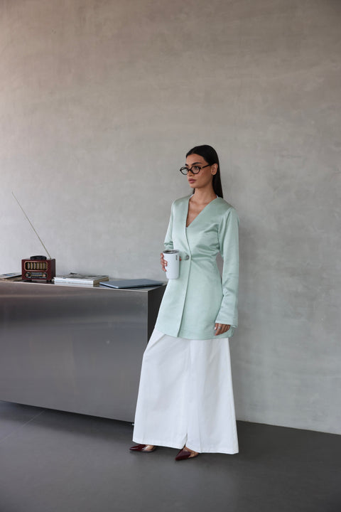 Soft Mint Blazer