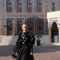 Black Scarf Kaftan