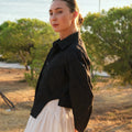 Denim Crop jacket - Timeless Boutique
