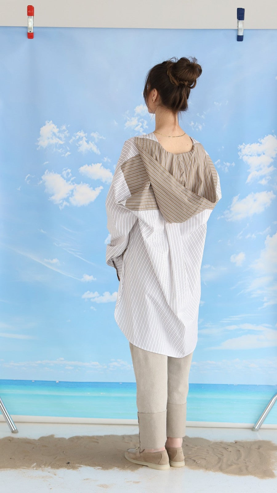Free Size Stripe shirt