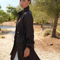 Burnt brown coverup - Timeless Boutique