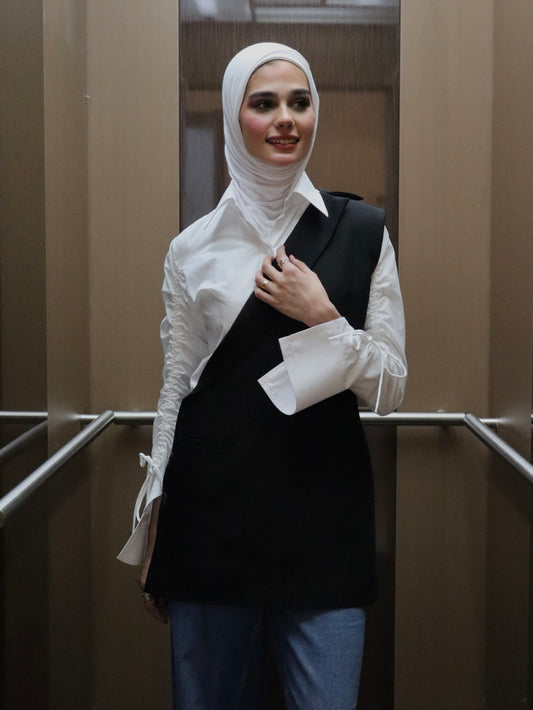 Off shoulder Vest - Timeless Boutique