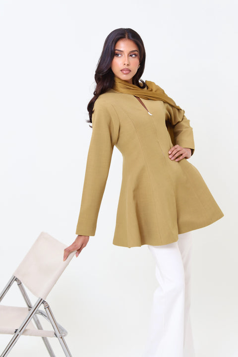 Sunlit Gold blazer