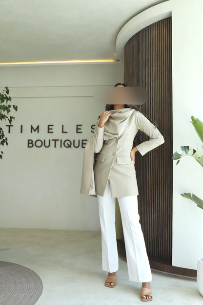 Beige stone