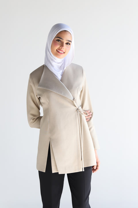 Almond blazer