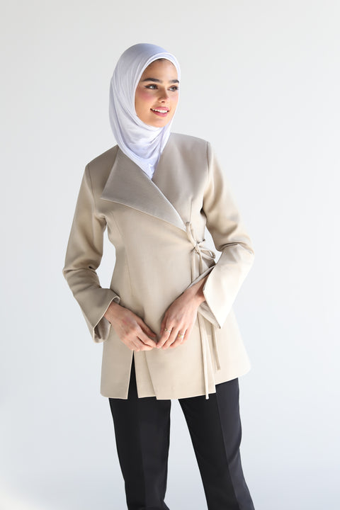 Almond blazer