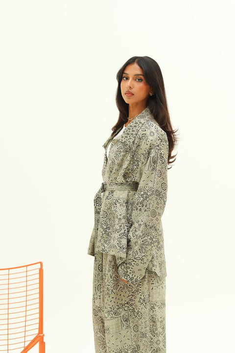 Bandana Set – Olive - Timeless Boutique Kuwait