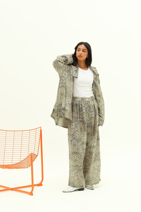 Bandana Set – Olive - Timeless Boutique Kuwait