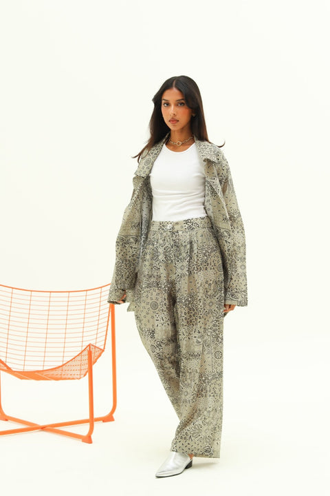 Bandana Set – Olive - Timeless Boutique Kuwait