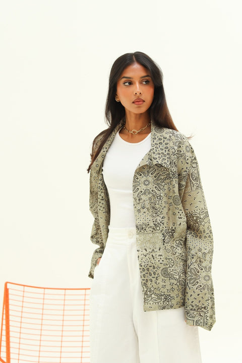 Bandana Set – Olive - Timeless Boutique Kuwait