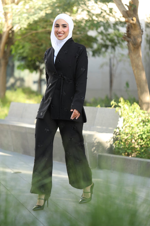 Black Embroidery - Timeless Boutique Kuwait