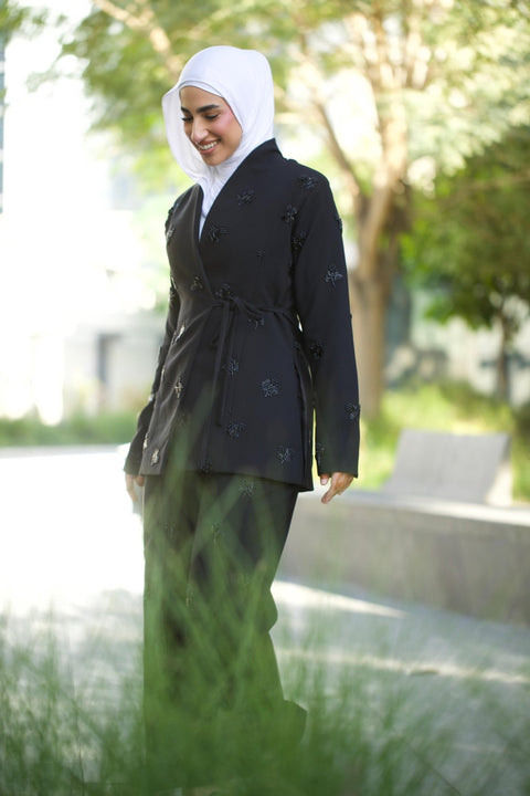 Black Embroidery - Timeless Boutique Kuwait