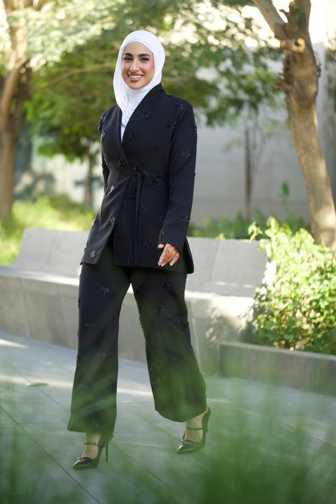 Black Embroidery - Timeless Boutique Kuwait
