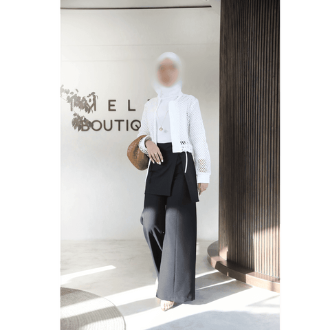 بنطال تنورة أسود - Timeless Boutique