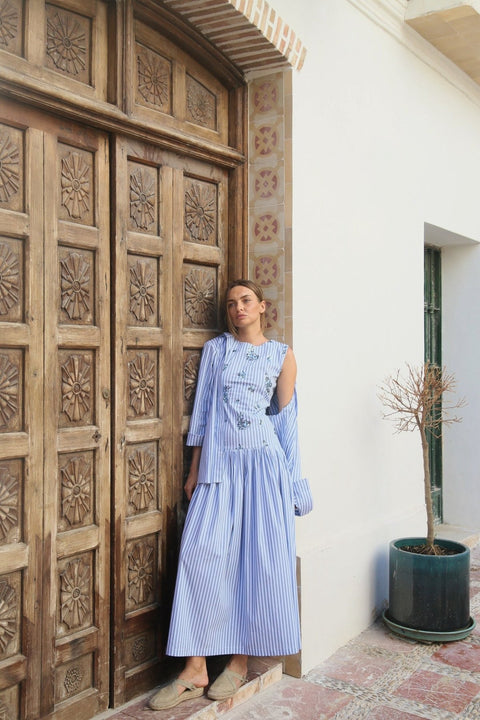 Blue Bell set - Timeless Boutique Kuwait