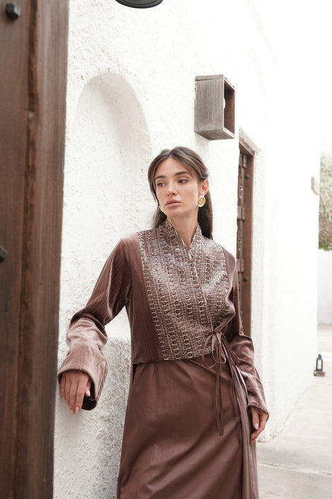 Blush Kaftan - Timeless Boutique Kuwait