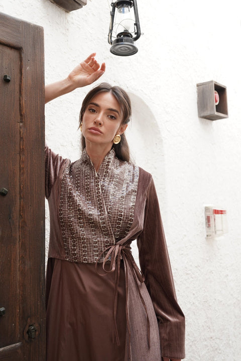 Blush Kaftan - Timeless Boutique Kuwait