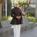 Brunette blazer - Timeless Boutique Kuwait