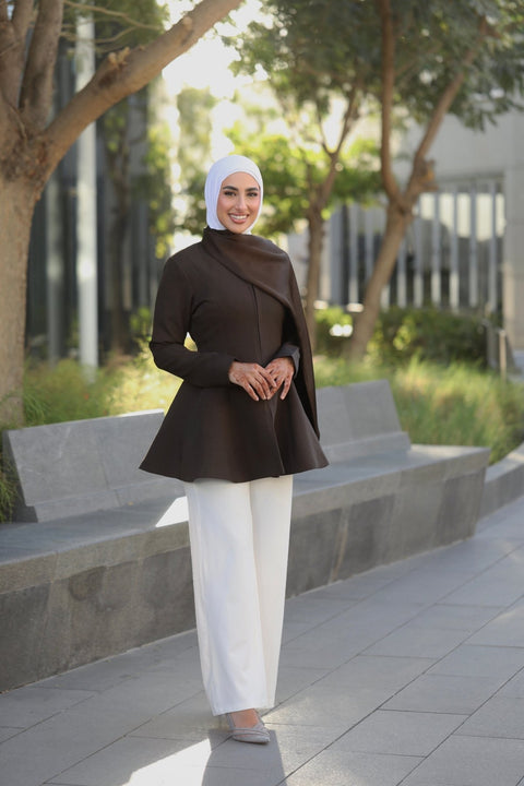 Brunette blazer - Timeless Boutique Kuwait