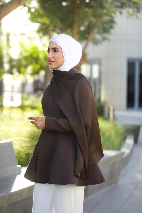 Brunette blazer - Timeless Boutique Kuwait