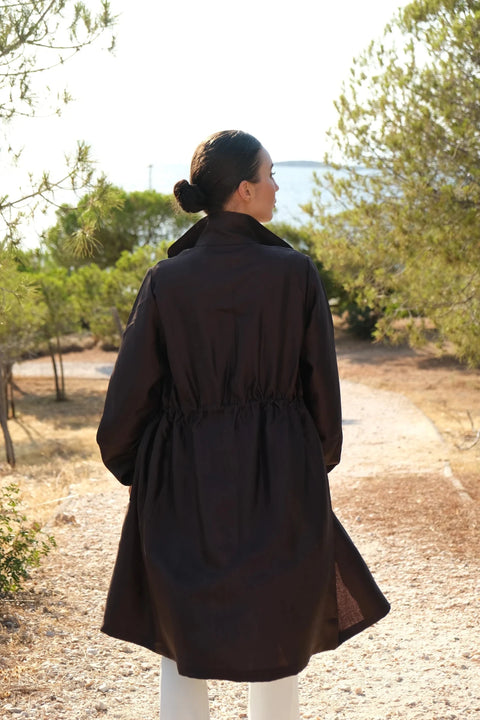 Burnt brown coverup - Timeless Boutique Kuwait