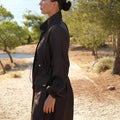 Burnt brown coverup - Timeless Boutique Kuwait
