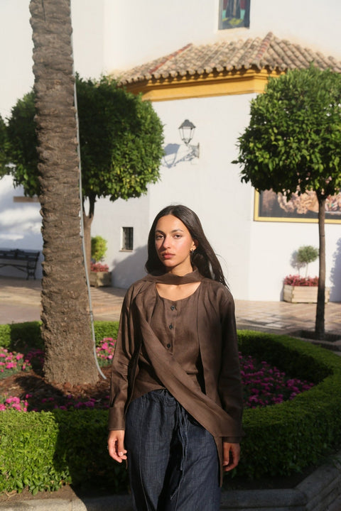 Cocoa Linen - Timeless Boutique Kuwait
