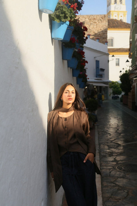 Cocoa Linen - Timeless Boutique Kuwait