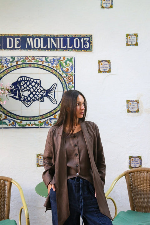Cocoa Linen - Timeless Boutique Kuwait