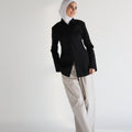 Fitted Denim jacket - Timeless Boutique Kuwait