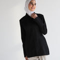 Fitted Denim jacket - Timeless Boutique Kuwait