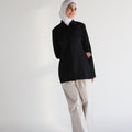 Fitted Denim jacket - Timeless Boutique Kuwait