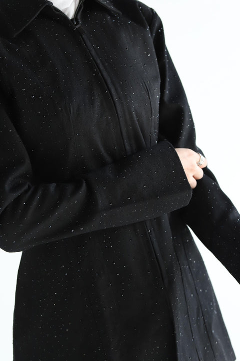 Fitted Denim jacket - Timeless Boutique Kuwait