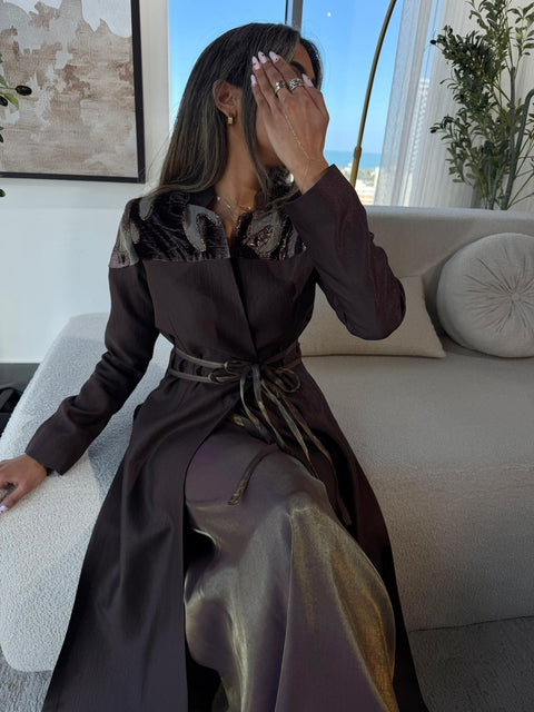 Glazed Kaftan - Timeless Boutique Kuwait