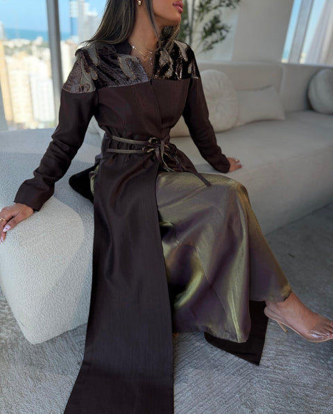 Glazed Kaftan - Timeless Boutique Kuwait