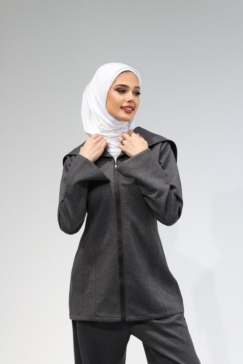 Grey Tracksuit - Timeless Boutique Kuwait