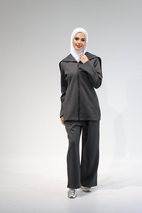 Grey Tracksuit - Timeless Boutique Kuwait