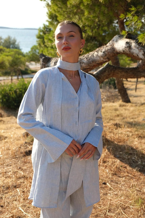 Light blue Set - Timeless Boutique Kuwait